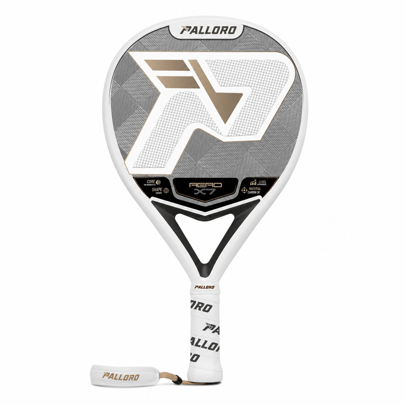 Palloro Aero X7 padel racket front view
