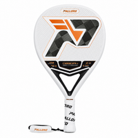 Palloro Obsidian Edge padel racket front view