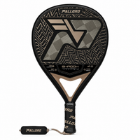 Palloro Shadow Titan padel racket front view